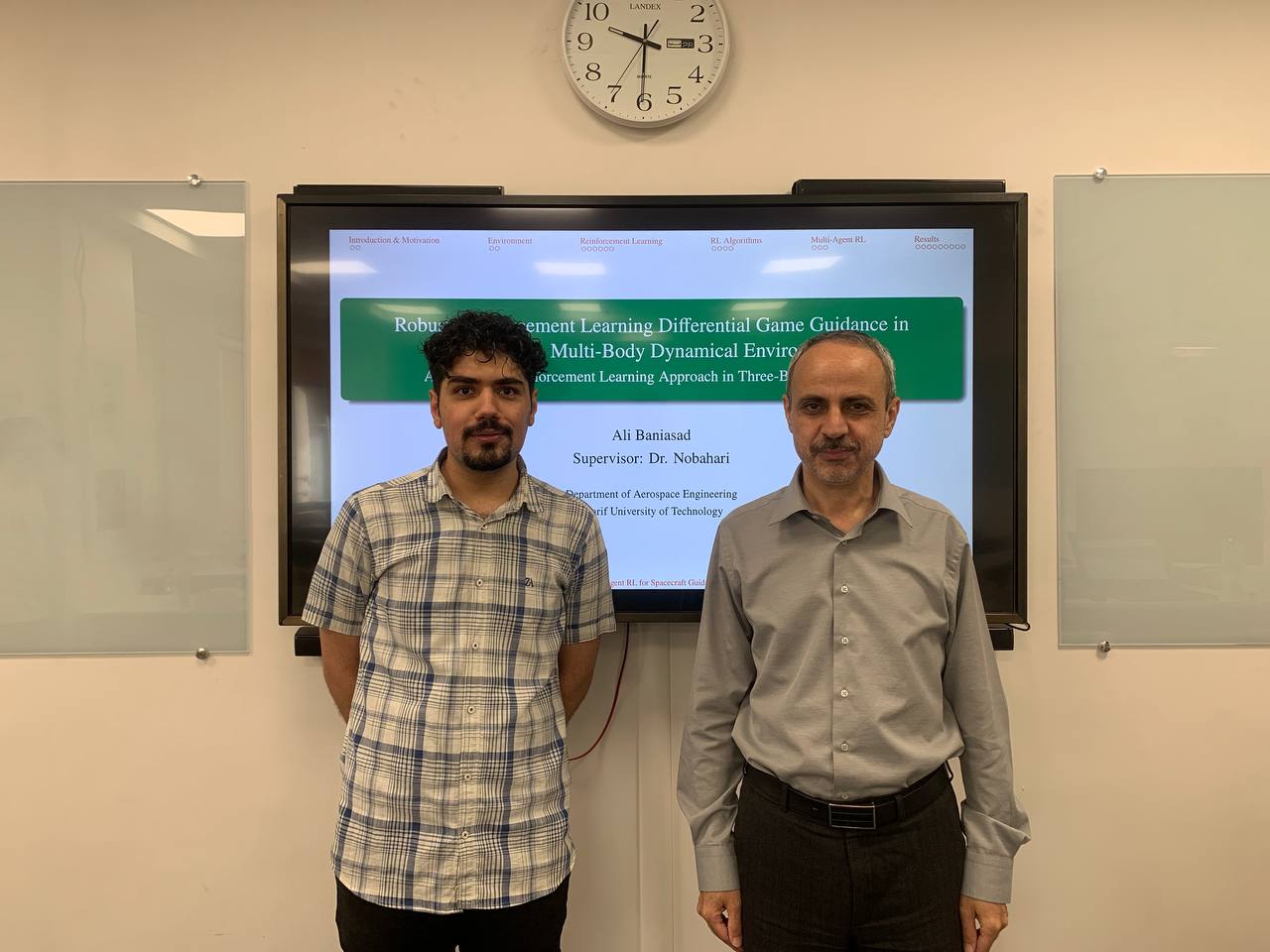 With my supervisor, Dr. Nobahari